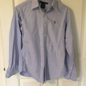 Ralph Lauren blue button down